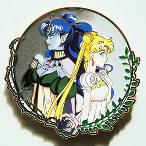 DICHOTOMIES: Queen x Princess • Shinies By Sammy Enamel Pin