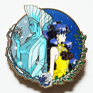 DICHOTOMIES: Ice Queen x Kitty • Shinies By Sammy Enamel Pin