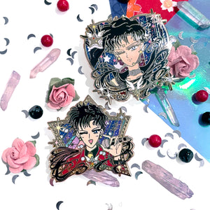 Crimson Light Enamel Pin
