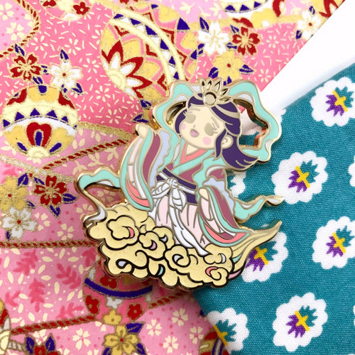 Tanabata Orihime & Hikoboshi Enamel Pin Set