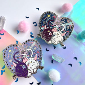 Cosmic Kitties Enamel Pin