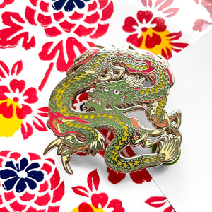 Green Dragon • Sei Ryujin • Yokai Pin