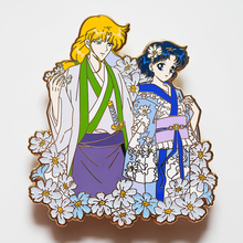 KIMONO LOVERS: Sassy x Bubbles • Shinies By Sammy Enamel Pin