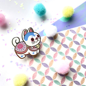 Inu Hariko Enamel Pin