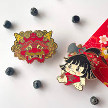 Kintaro / Fat Baby Enamel Pin
