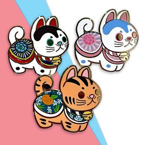 Inu Hariko Enamel Pin